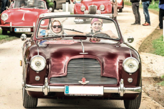 Oldtimer-Rallye-Schulung und Feinschmeckertreffen